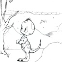 (Thumbnail of "Colouring Pages - Baby Dino")